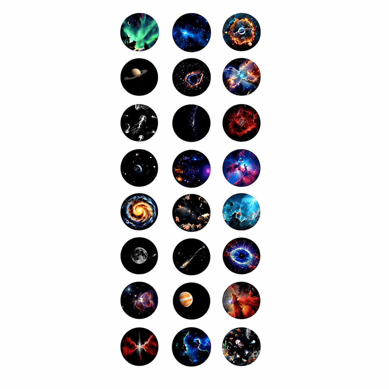 DreamGlow™ Galaxy Slide Packs