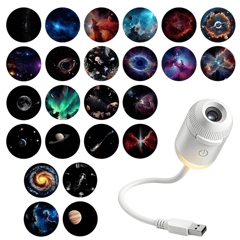 DreamGlow™ Galaxy Projector (Slide Pack)